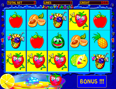 Игровой автомат Juicy Fruits - играть в казино Вулкан