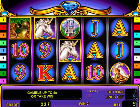 Игровой автомат Unicorn Magic на деньги в казино Вулкан