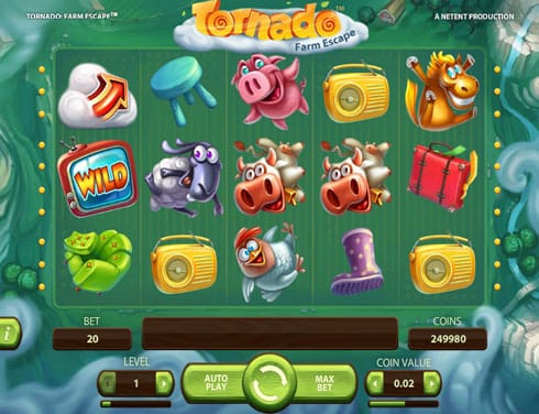 Игровой автомат Вулкан Tornado с выводом денег