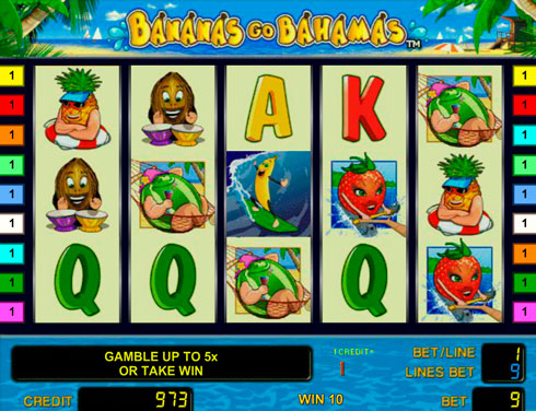 Клуб Вулкан: играть на игровом автомате Bananas Go Bahamas